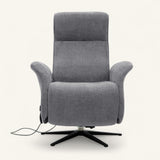 The Astral Essential - 360 Swivel Dual Motor Riser Recliner - Light Grey