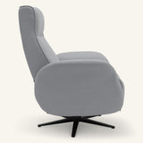 The Astral - 360 Swivel Dual Motor Riser Recliner with Heat & Massage - Grey