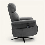 The Astral Lux - Swivel Riser Recliner with Heat & Massage (Grey)