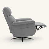 The Astral Lux - Swivel Riser Recliner with Heat & Massage (Grey)