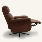 The Astral Lux - Swivel Riser Recliner with Heat & Massage (Brown)