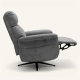 The Astral Lux - Swivel Riser Recliner with Heat & Massage (Grey)