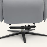 The Astral - 360 Swivel Dual Motor Riser Recliner with Heat & Massage - Grey