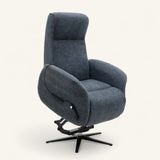 The Astral Essential - 360 Swivel Dual Motor Riser Recliner - Dark Grey
