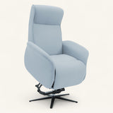 The Astral - 360 Swivel Dual Motor Riser Recliner with Heat & Massage - Duck Egg