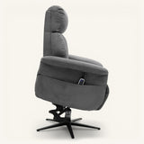 The Astral Lux - Swivel Riser Recliner with Heat & Massage (Grey)