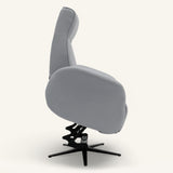 The Astral - 360 Swivel Dual Motor Riser Recliner with Heat & Massage - Grey