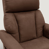 The Astral Lux - Swivel Riser Recliner with Heat & Massage (Brown)