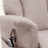 The Astral Lux - Swivel Riser Recliner with Heat & Massage (Pink)