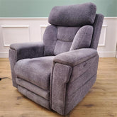 CLEARANCE The Ultra Comfort - 5 Motor Riser Recliner & Sleeping Chair - Grey CLEARANCE-2485