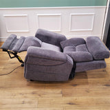 CLEARANCE The Ultra Comfort - 5 Motor Riser Recliner & Sleeping Chair - Grey CLEARANCE-2485