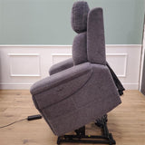 CLEARANCE The Ultra Comfort - 5 Motor Riser Recliner & Sleeping Chair - Grey CLEARANCE-2485