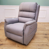 CLEARANCE The Avon - Dual Motor Riser Recliner - Grey - CLEARANCE-2573