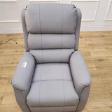 CLEARANCE The Avon - Dual Motor Riser Recliner - Grey - CLEARANCE-2573
