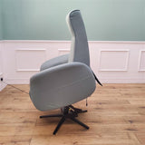CLEARANCE The Astral - 360 Swivel Dual Motor Riser Recliner with Heat & Massage - Sage- CL-2888
