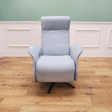 CLEARANCE The Astral - 360 Swivel Dual Motor Riser Recliner with Heat & Massage - Duck Egg