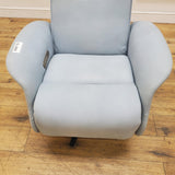 CLEARANCE The Astral - 360 Swivel Dual Motor Riser Recliner with Heat & Massage - Duck Egg