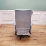 CLEARANCE The Astral - 360 Swivel Dual Motor Riser Recliner with Heat & Massage - Duck Egg