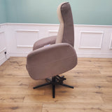 CLEARANCE The Astral - 360 Swivel Dual Motor Riser Recliner with Heat & Massage Grey - CLEARANCE-2911
