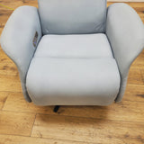 CLEARANCE The Astral - 360 Swivel Dual Motor Riser Recliner with Heat & Massage - Duck Egg CLEARANCE-2912