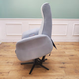 CLEARANCE The Astral - 360 Swivel Dual Motor Riser Recliner with Heat & Massage - Duck Egg CLEARANCE-2912