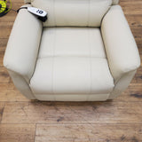 CLEARANCE The Avon - Dual Motor Riser Recliner - Cream CLEARANCE-2952