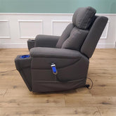 CLEARANCE The Ultra Comfort - 5 Motor Riser Recliner & Sleeping Chair - Grey CLEARANCE-3040