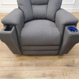 CLEARANCE The Ultra Comfort - 5 Motor Riser Recliner & Sleeping Chair - Grey CLEARANCE-3040
