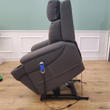CLEARANCE The Ultra Comfort - 5 Motor Riser Recliner & Sleeping Chair - Grey CLEARANCE-3040