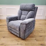 CLEARANCE The Ultra Comfort - 5 Motor Riser Recliner & Sleeping Chair - Grey CLEARANCE 3051