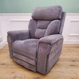 CLEARANCE The Ultra Comfort - 5 Motor Riser Recliner & Sleeping Chair - Grey CLEARANCE-2146