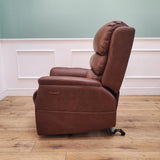 CLEARANCE The Avon - Dual Motor Riser Recliner - Brown CLEARANCE-2389