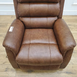 CLEARANCE The Avon - Dual Motor Riser Recliner - Brown CLEARANCE-2389