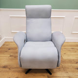 CLEARANCE The Astral - 360 Swivel Dual Motor Riser Recliner with Heat & Massage - Duck Egg CLEARANCE-2411