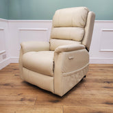 CLEARANCE The Avon - Dual Motor Riser Recliner - Cream CLEARANCE-2416