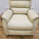 CLEARANCE The Avon - Dual Motor Riser Recliner - Cream CLEARANCE-2416