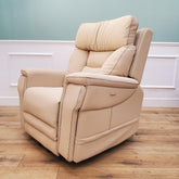 CLEARANCE The Ultra Comfort - 5 Motor Riser Recliner & Sleeping Chair - Sand CLEARANCE-2449