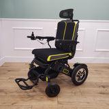 CLEARANCE The Ultra Comfort Elite - Reclining, Long-Range, Airline Friendly Folding Power Wheelchair with Bluetooth Remote & Raised Leg Platform - CLEARANCE-2454