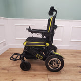 CLEARANCE The Ultra Comfort Elite - Reclining, Long-Range, Airline Friendly Folding Power Wheelchair with Bluetooth Remote & Raised Leg Platform - CLEARANCE-2454