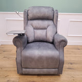 CLEARANCE The Highgrove - Luxury 4-Motor Riser Recliner - Palladium Grey CLEARANCE-2519
