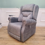 CLEARANCE The Highgrove - Luxury 4-Motor Riser Recliner - Palladium Grey CLEARANCE-2529