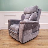 CLEARANCE The Ultra Comfort - 5 Motor Riser Recliner & Sleeping Chair - Grey CLEARANCE-2542