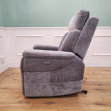 CLEARANCE The Ultra Comfort - 5 Motor Riser Recliner & Sleeping Chair - Grey CLEARANCE-2542