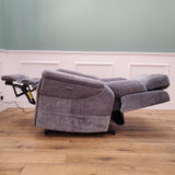 CLEARANCE The Ultra Comfort - 5 Motor Riser Recliner & Sleeping Chair - Grey CLEARANCE-2542