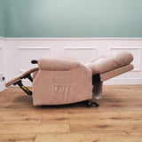 CLEARANCE The Wye - Dual Motor Knuckle Arm Riser Recliner Chair - Stone CLEARANCE-2545