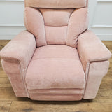 CLEARANCE The Ultra Comfort - 5 Motor Riser Recliner & Sleeping Chair - Pink CLEARANCE-2566