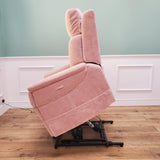 CLEARANCE The Ultra Comfort - 5 Motor Riser Recliner & Sleeping Chair - Pink CLEARANCE-2566
