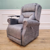 CLEARANCE The Highgrove - Luxury 4-Motor Riser Recliner - Palladium Grey CLEARANCE-2579