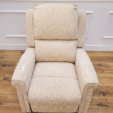 CLEARANCE The Bourne - Dual Motor Riser Recliner - Cream CLEARANCE-2592
