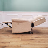 CLEARANCE The Bourne - Dual Motor Riser Recliner - Cream CLEARANCE-2592